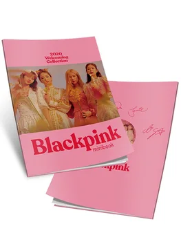 

Kpop BLACKPINK'S 2020 WELCOMING COLLECTION K-pop BLACKPINK LISA JENNIE JISOO ROSE Mini Photobook Photo Card Fan Collection Gifts