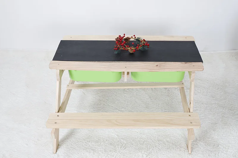 

Children Wooden Painting Doing Homework Tables And Chairs