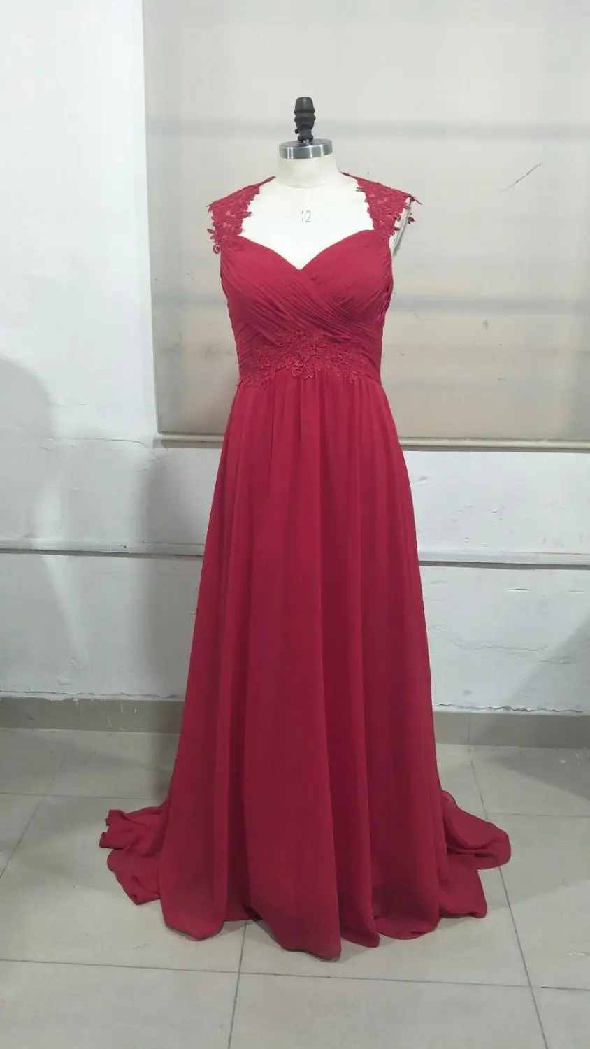 Модное ТРАПЕЦИЕВИДНОЕ длинное вечернее платье без рукавов с открытой спиной Vestidos De Festa, платья для выпускного вечера, плиссированное кружевное прозрачное официальное платье из тюли - Цвет: Бургундия