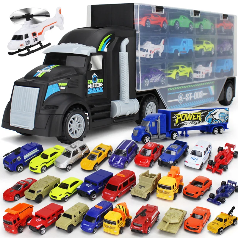 

Penglebao Children'S Educational Wealthy Hand Container Toy Model Car BOY'S Gift