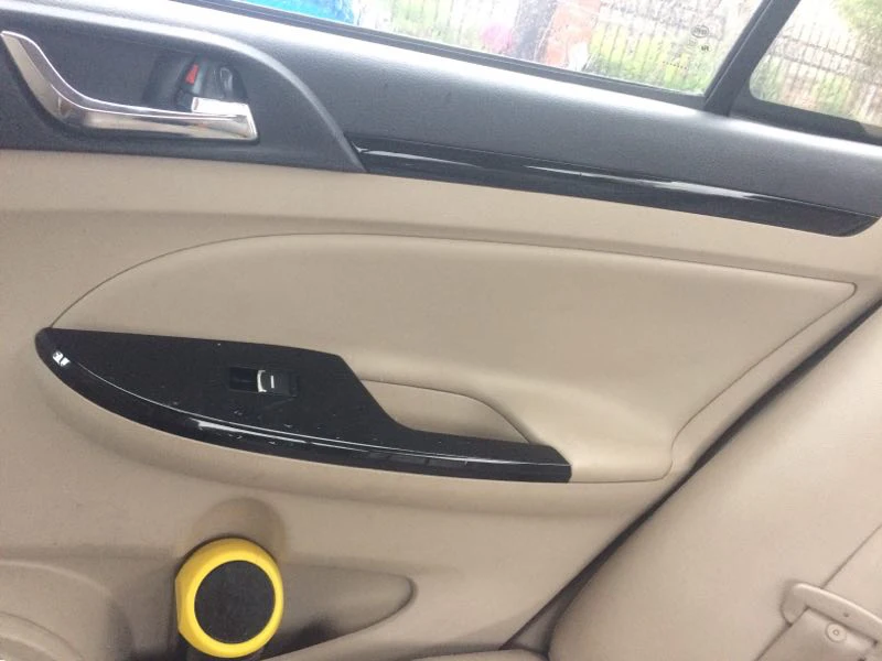Кожа микрофибры двери подлокотник украшенный чехол для BYD Surui CAB142