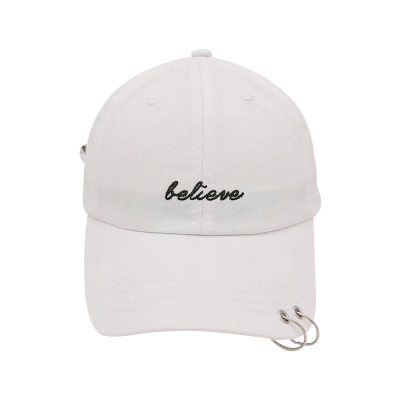 

Dad Hats Believe Letter Embroidery White Baseball Cap Women Summer Snapback Men Caps Unisex Exclusive Release Hip Hop Hats