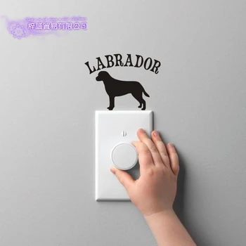 Preise PABRADOR Auto Hund Schalter Aufkleber Poster Vinyl Wand Kunst Aufkleber Dekor Wandbild Pet Clinic Shop Aufkleber Pflege Salon Aufkleber