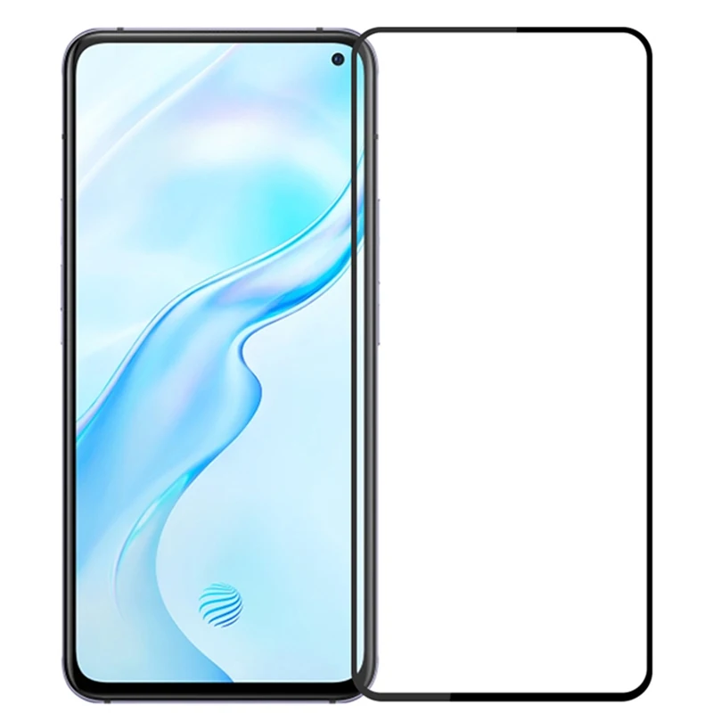 3D полное клеевое закаленное стекло для Vivo X50 5G покрытие 9H пленка Взрывозащищенная Защита экрана Lite