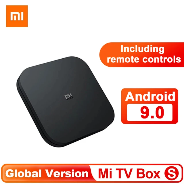 $72.44 Global Version Xiaomi Mi TV Box S 4K Android 9.0 Ultra HD Streaming Media Player Google Cortex-A53 Quad Core 2GB+8GB Top TV Box
