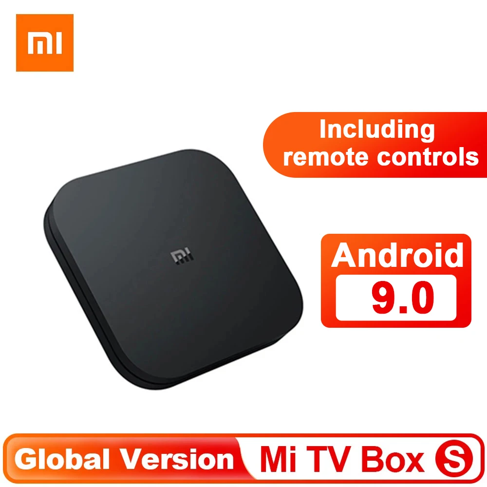 Оригинальная ТВ приставка Xiaomi Mi 4K Android 9 0 Ultra HD потоковый медиаплеер Google