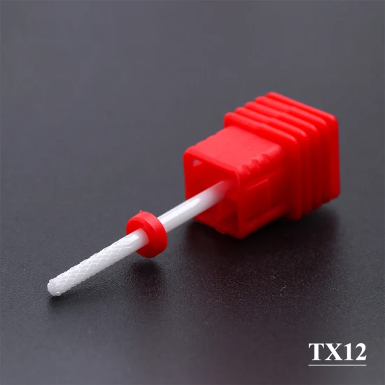 TX12 STZ 16 Тип фрезы керамические для электрического станка роторные заусенцы маникюрные сверла пилочки для ногтей Удаление аксессуаров TX01-14 - Цвет: TX12