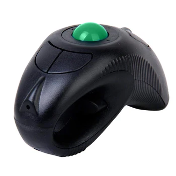 

USB 2.4GHZ Wireless Finger HandHeld Trackball Mouse Mice for PC Laptop AS99