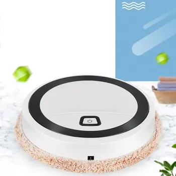 

Smart Mop Machine Mini Mopping Robot Fully Automatic USB Charging Sweeper practical portble vacuum cleaner