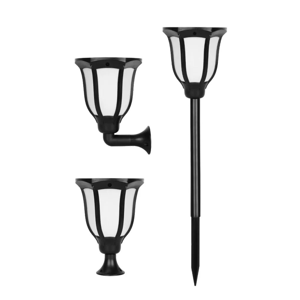 

Outdoor Solar Light Pathway Flickering Flames Lights Garden Landscape Patio Lawn Walkway Backyard Lamp