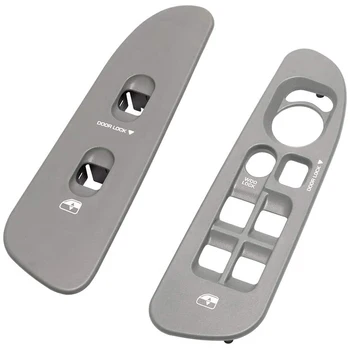 

Driver & Passenger Door Window Switch Panel Bezel Compatible for Dodge 2002-2007 Ram 1500 2500 3500