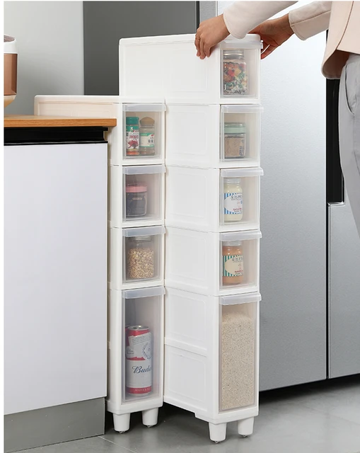 Colton 4-Basket Storage Cabinet
