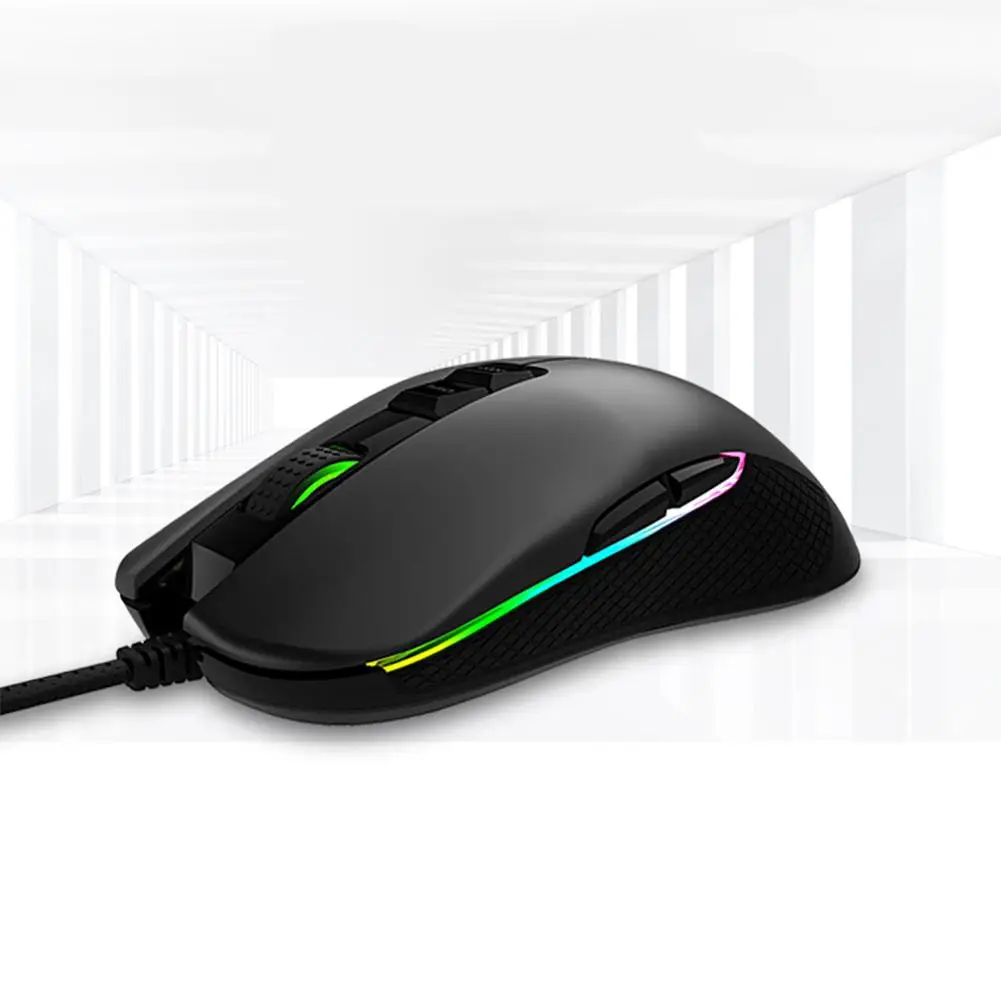 1600 dpi 7 клавиш программируемый ПК ноутбук USB проводной оптический, эргономический игровой мышь