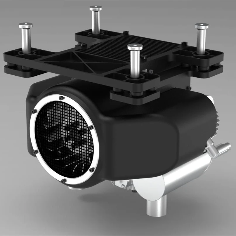 P5000 Multirotor Agricultural drone gasoline electric hybrid generator