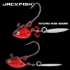 JACKFISH Metal Head Hooks 3g 7g 10g 14g 21g Lead Head Hook Lure Hook Jig Head Artificial sequins Multicolor Fishing Tackle Hooks ► Photo 2/6
