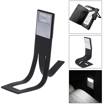 

Portable Flexible Folding LED Clip On Reading Book Light Lamp For Reader Kindle