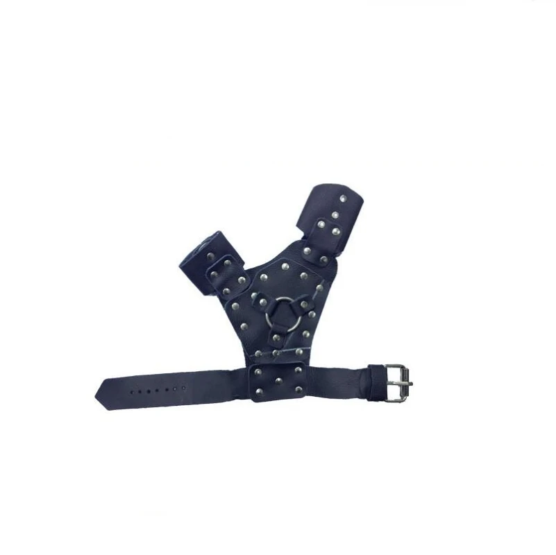 All-steel Laminated Leather Slingshot Fishing Protective Gloves Shooting Accessories Right Hand and Left hand Outdoor Tool