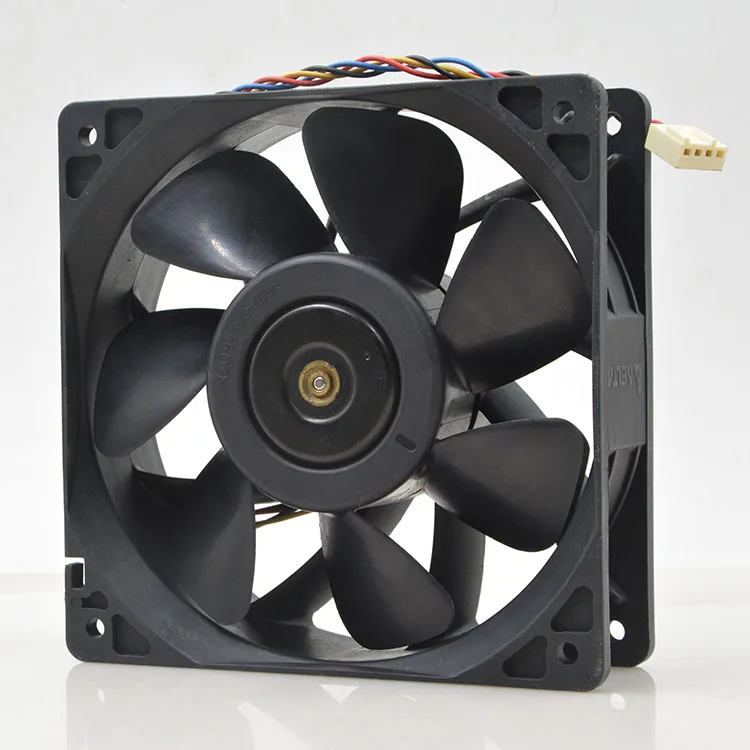 Вентилятор охлаждения сервера QFR1212GHE PWM 4P 12V 2.7A 12038 74Y5220 120*120*38 мм для майнинга