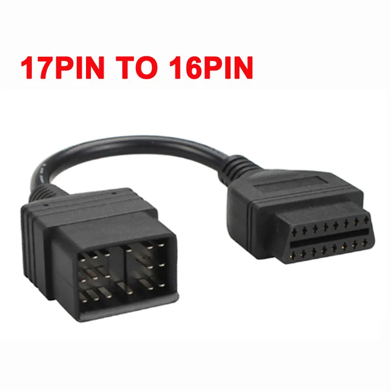 Автомобильный Кабель OBD II для Toyota 17Pin & 22Pin мужчина к 16Pin 2 Женский Диагностический разъем 17 Pin 22 OBDII