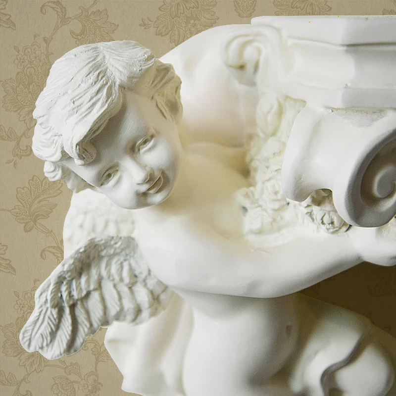 Современные настенные полки декоративная подвесная полка для гостиной с ангелом