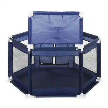 

Folding Kids Playpen Baby Fence Safe Barrier for Bed Ball Pool 0-3 Years Children's Playpen Oxford Cloth Pool Balls Child Fence