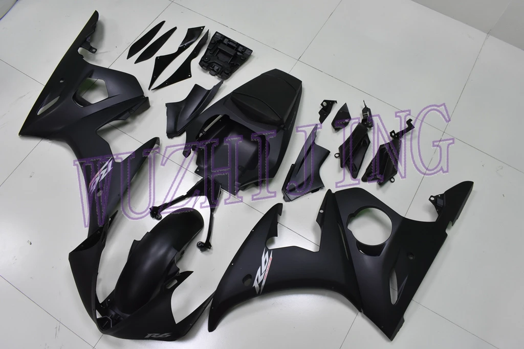 Пластик Обтекатели YZF R6 2005 для кузова YAMAHA YZFR6 03 05 комплект обтекателей для YAMAHA YZFR6 2003-2005