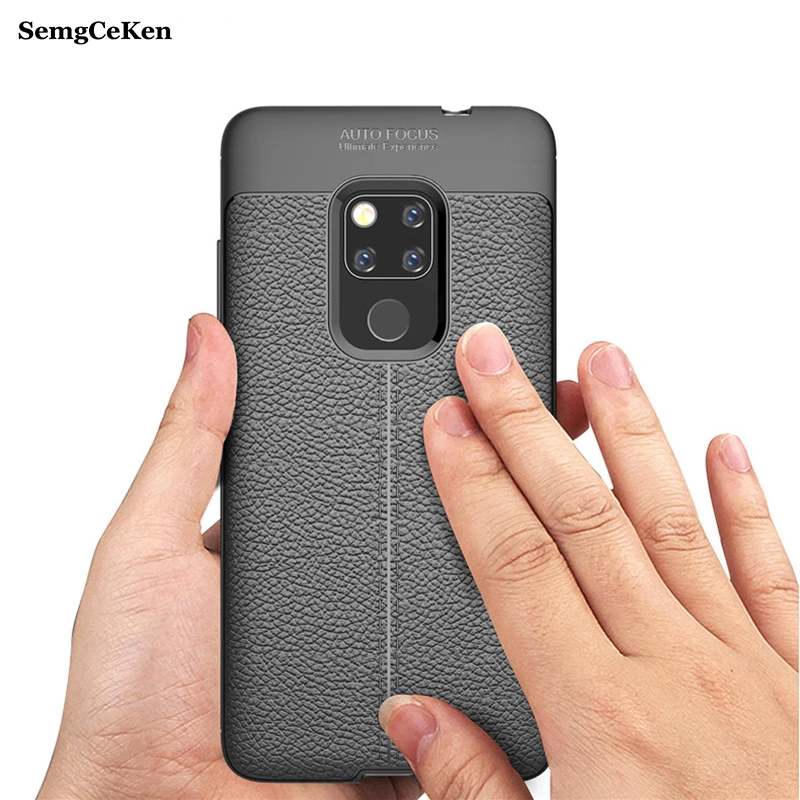 SemgCeKen ультратонкий кожаный чехол для huawei mate 20 pro lite x mate20 20pro 20X 20lite роскошный мягкий