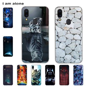 Перейти на Алиэкспресс и купить Чехол для мобильного телефона I am alone для Umidigi A3 /A3 Pro/ A3S/ A3X Solf TPU, Модный чехол для телефона, бесплатная доставка