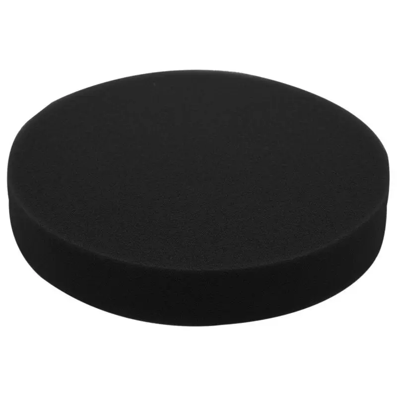 

6 inch 150mm Soft Flat Sponge Buffer Polishing Pad Kit For Auto Car Polisher Color:Black