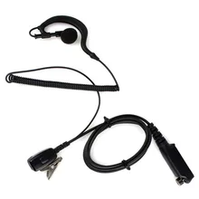 Hot 3C-PTT MIC G Shape Earpiece Headset for Sepura STP8000 Walkie Talkie Ham Radio Hf Transceiver Handy C1035A