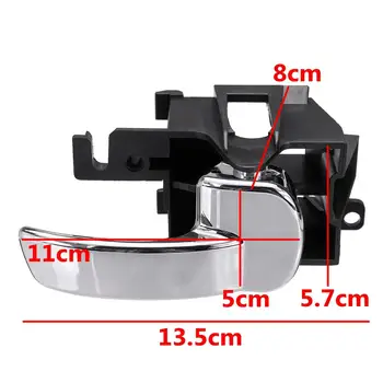 

Left/Right Car Interior Door Handles For Nissan Navara D40 Ute/ Pathfinder R51 05-13 Auto Handles W02-7772057-2 W02-7772057-1