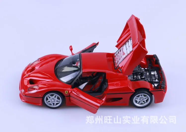 Bimeigao 1: 18 Ferrari F50 сплав Модель Автомобиля Ferrari модель автомобиля спортивная модель автомобиля коллекция