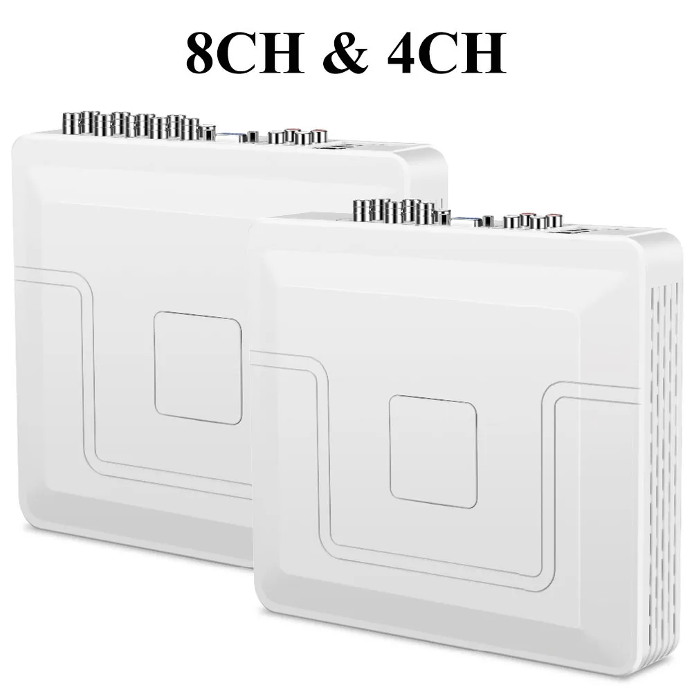 4Ch/8CH AHD DVR 1080N Hybrid 5 в 1 (1080P NVR + 960H аналоговый TVI CVI) по сканированию qr кода удаленного