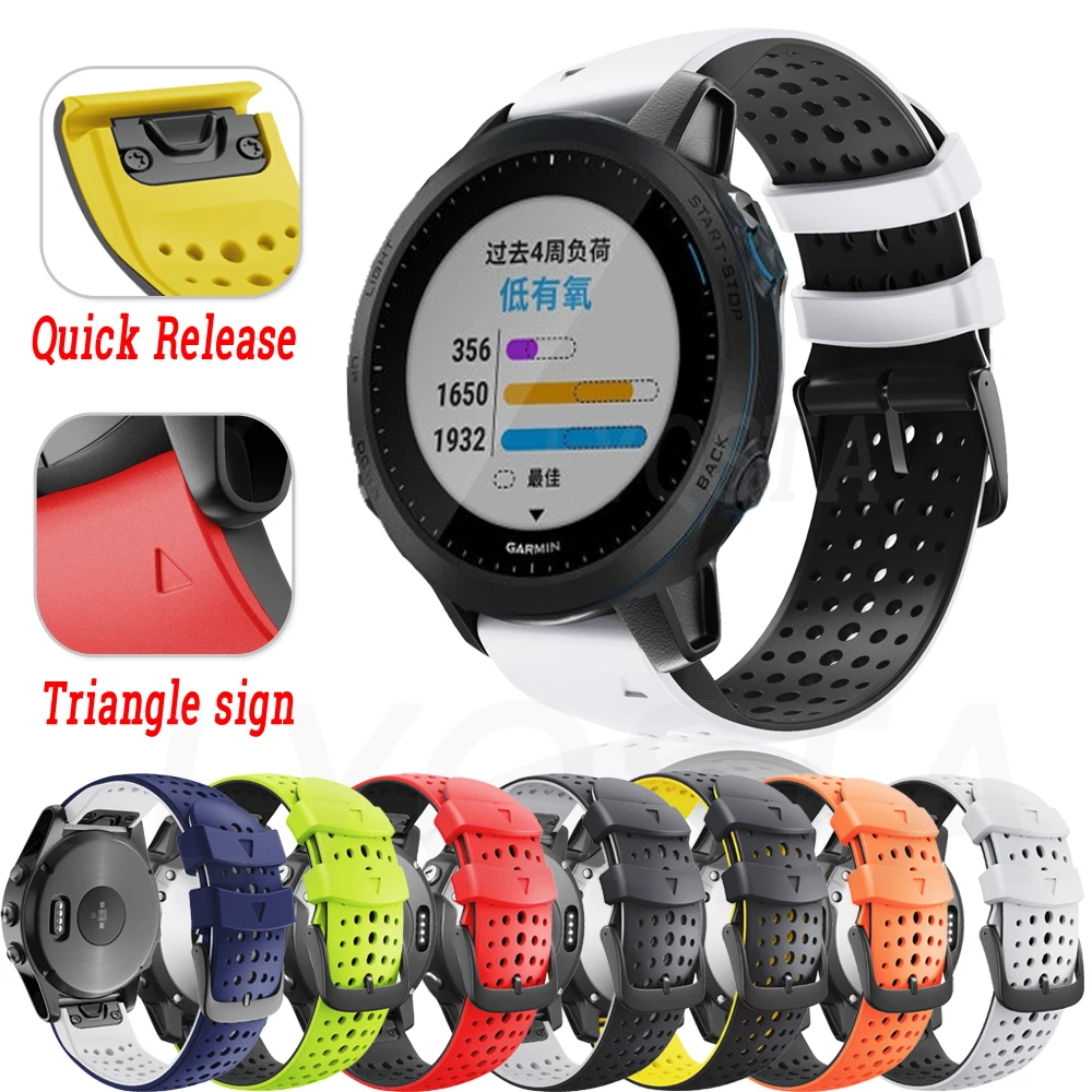 

Ремешок силиконовый для наручных часов Garmin Fenix 5 5Plus Fenix 6 6Pro 935