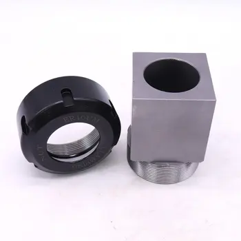 

Er40 Hex-Er40 Square Set Of Hardware Tools Conversion Set Fixture Post 5C Chuck Portable Easy To Install