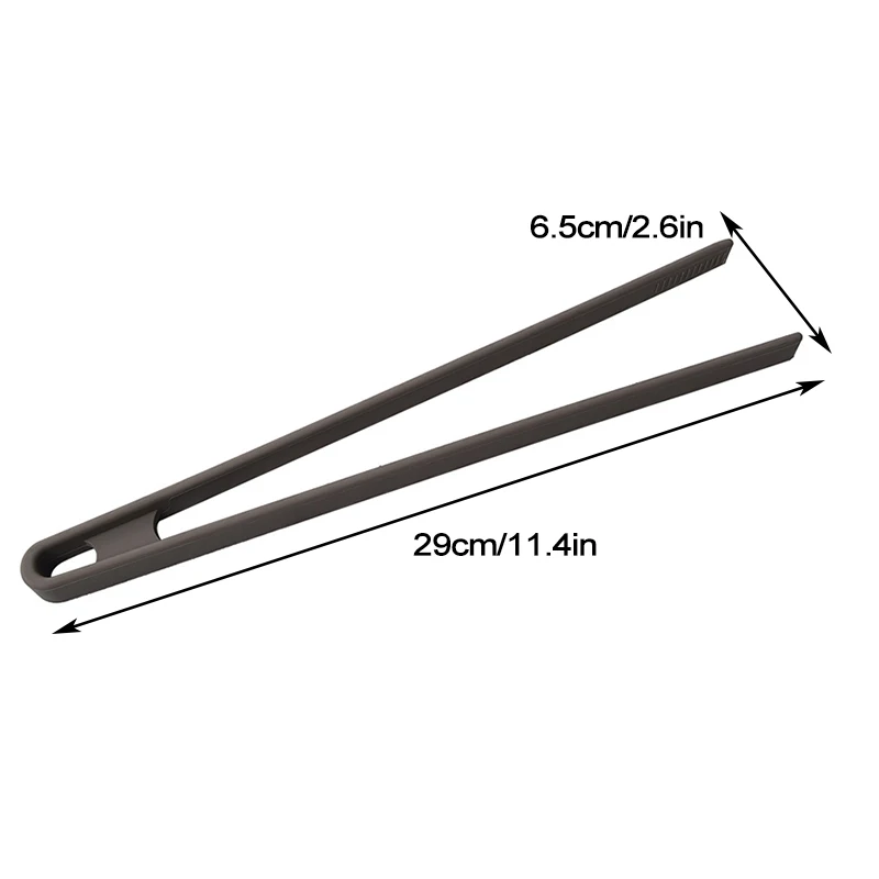 Silicone Food Tongs food clip High temperature resistance Barbecue Tong Self-Service Tongs bread folder for Household Restaurant