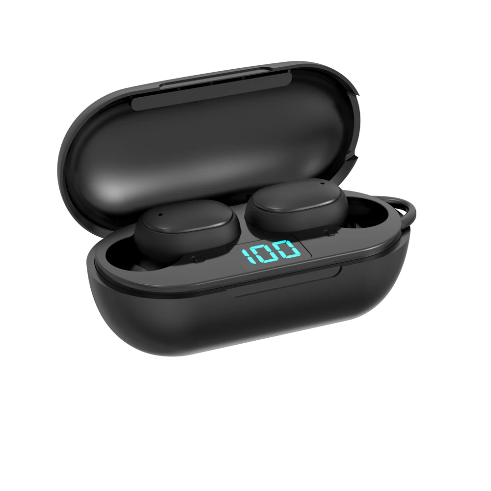 TWS Wireless Earphone For Redmi Earbuds LED Display Bluetooth V5 0 Headsets with Mic For iPhone Huawei Samsung pk A6S Earbuds