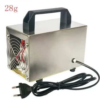 

28g 220V Ozone Generator Disinfection Machine Air Filter Purifier Fan For Home Car Formaldehyde sanitizer with Timing Switch