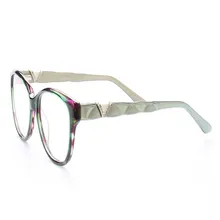 Прогрессивные оптические очки с мультифокальными линзами для женщин, Ретро стиль, полная оправа, ацетат, роскошная Алмазная оправа, женские очки для чтения