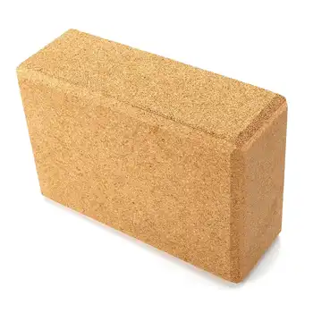 

Cork Yoga Block High Density Pilates Brick Home Stretch Aid Gym Sports Fitness Exercise Gym Equipment Yoga Accessories