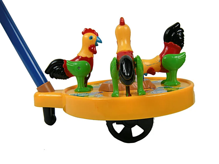 Ян 340 ручной толчок цыплят Пек рис обучающая игрушка детская игрушка ларек игрушка смешанная партия