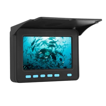 

20M Underwater Camera HD 1000TVL 8Pcs LEDs Fish Finder 4.3 Inch LCD Monitor Fishing Video Camera Kit for Ice Lake Sea Finshing E