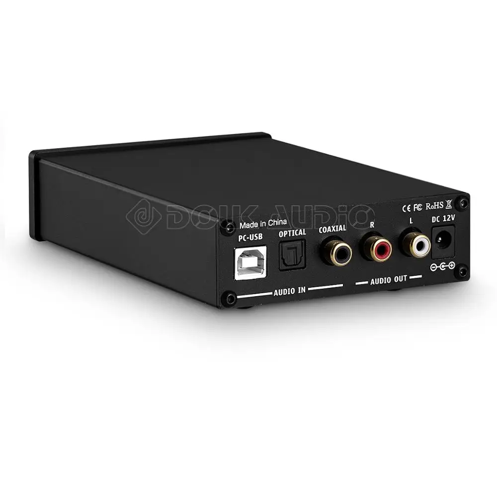 USB DAC коаксиальный/оптический адаптер для наушников Douk Audio Mini ESS9018 24 бит/192