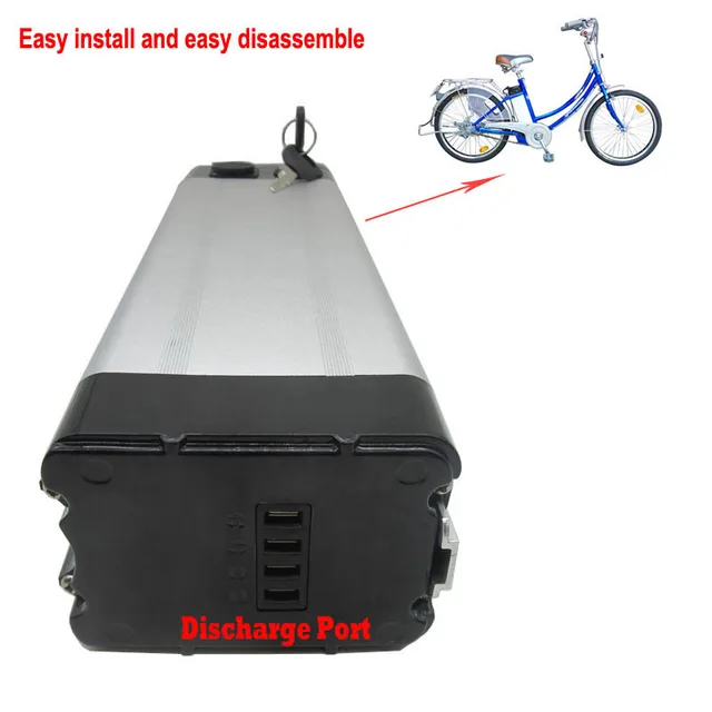 Battery Replacement E Bike Hidden Battery Fireproof Lithium Ion