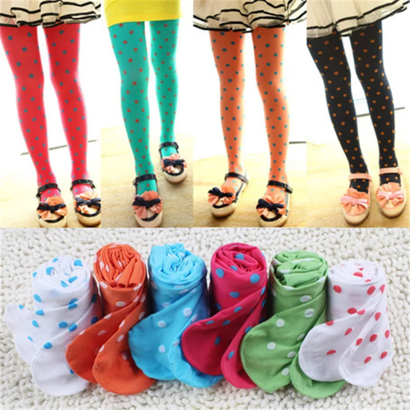 Baby Velvet Candy Colors Cute Girls Tights For Children Pantyhose Kids Stockings Autumn & Spring kids pantyhose ballet tights toddler tights kids leggings