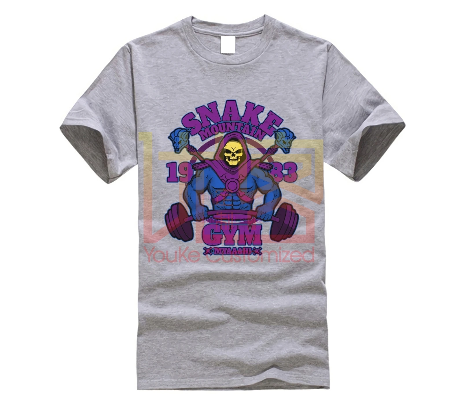 

SNAKE MOUNTAIN GYM T-Shirt Fashion creative pattern T-shirt