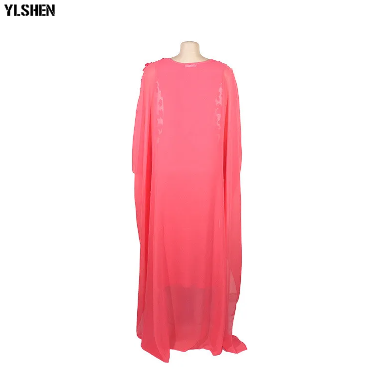 African Dresses for Women 2019 New Style African Clothes Bazin Fashion Lace Floral Boubou Robe Africain Dashiki Party Long Dress 16