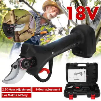 

18V 900W Rechargeable Electric Pruning Scissors 4 gear 30mm Pruning Shears Garden Pruner Secateur Branch Cutter Cutting Tool