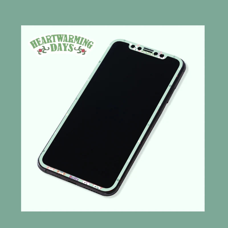 Симпатичная Передняя пленка для iphone 11pro max XS MAX, мультяшное животное, мягкий край, закаленное стекло, Защита экрана для iphone XR X/XS duffy