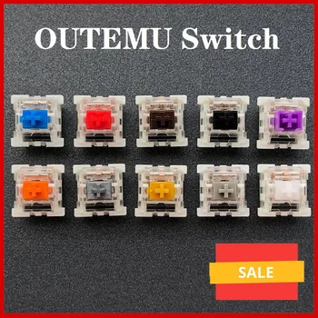 Outemu Switch Mechanical Keyboard Switch 3Pin Clicky Linear Tactile Silent Switches RGB LED SMD Gaming Compatible With MX Switch 1